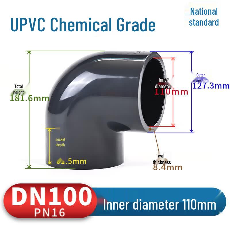 UPVC 90-Degree Elbow for Water Supply