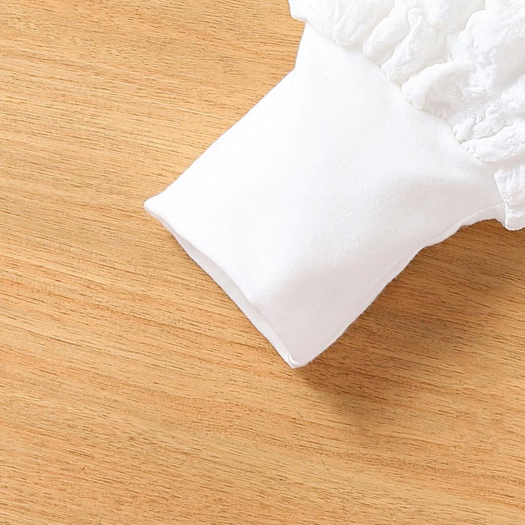 Стильный комплект платья с длинным рукавом