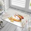 Christmas Series Door Mat Bathroom Floor Mat Kitchen Living Room Carpet