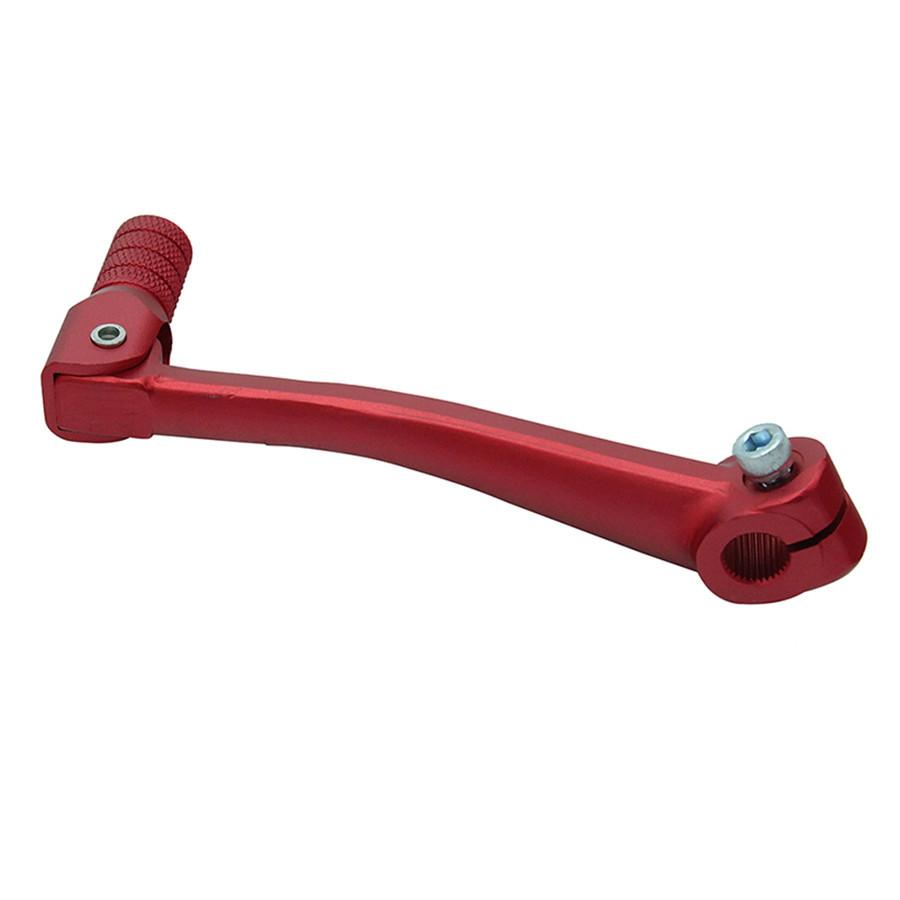 Черный фрезерованный алюминиевый складной рычаг переключения передач для мотоцикла