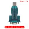 Новый Новый HL-340 USB в RS232 COM-порт Серийный PDA 9-контактный DB9 Кабельный Адаптер Поддержка Windows7 64