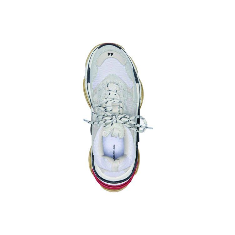 Balenciaga Кроссовки Triple S 'Белый Черный Красный' 533882W09E19000