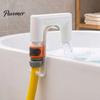 Stable Water Flow Channel Gardening Hose Filling Hook, 3D Print Hands-free Pipe Joint, Bathtub Filler Smooth Durable One-piece Structure Tool