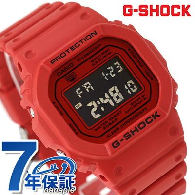 5600 Цифровые часы серии 5600 Кварцевые Часы Бренд CASIO G-SHOCK На батарейках Мужские DW-5600RRB-4