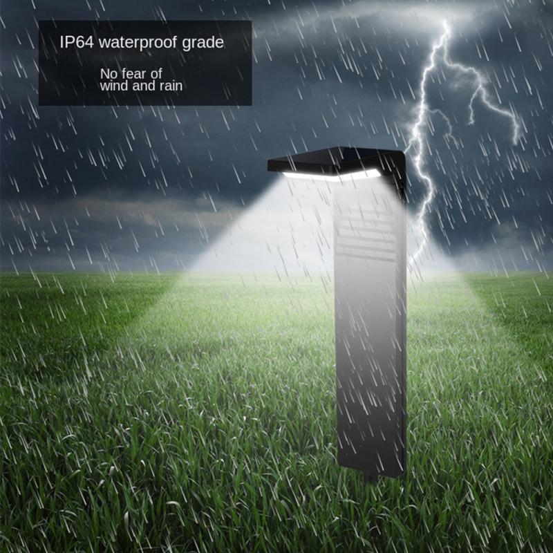 Солнечные садовые фонари на открытом воздухе IP64 водонепроницаемый регулируемый свет высокой яркости индукционный газон