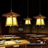 Retro Bamboo Pavilion Chandelier: Creative Chinese Style for Tea Rooms, Corridors, and Outdoor Spaces.