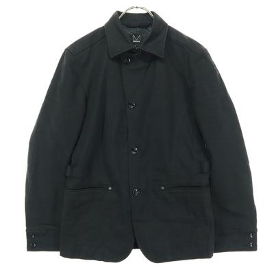 DKNY DONNA KARAN NEW YORK Хлопковая куртка с длинным рукавом M черный Мужская Б/У