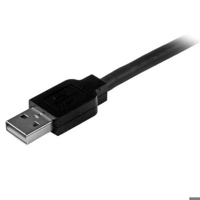 STARTECH.COM Активный USB-кабель A на B - USB-кабель для принтера A-B - M/M - 1x USB A Male, 1x USB B Male - 15 м - Черный