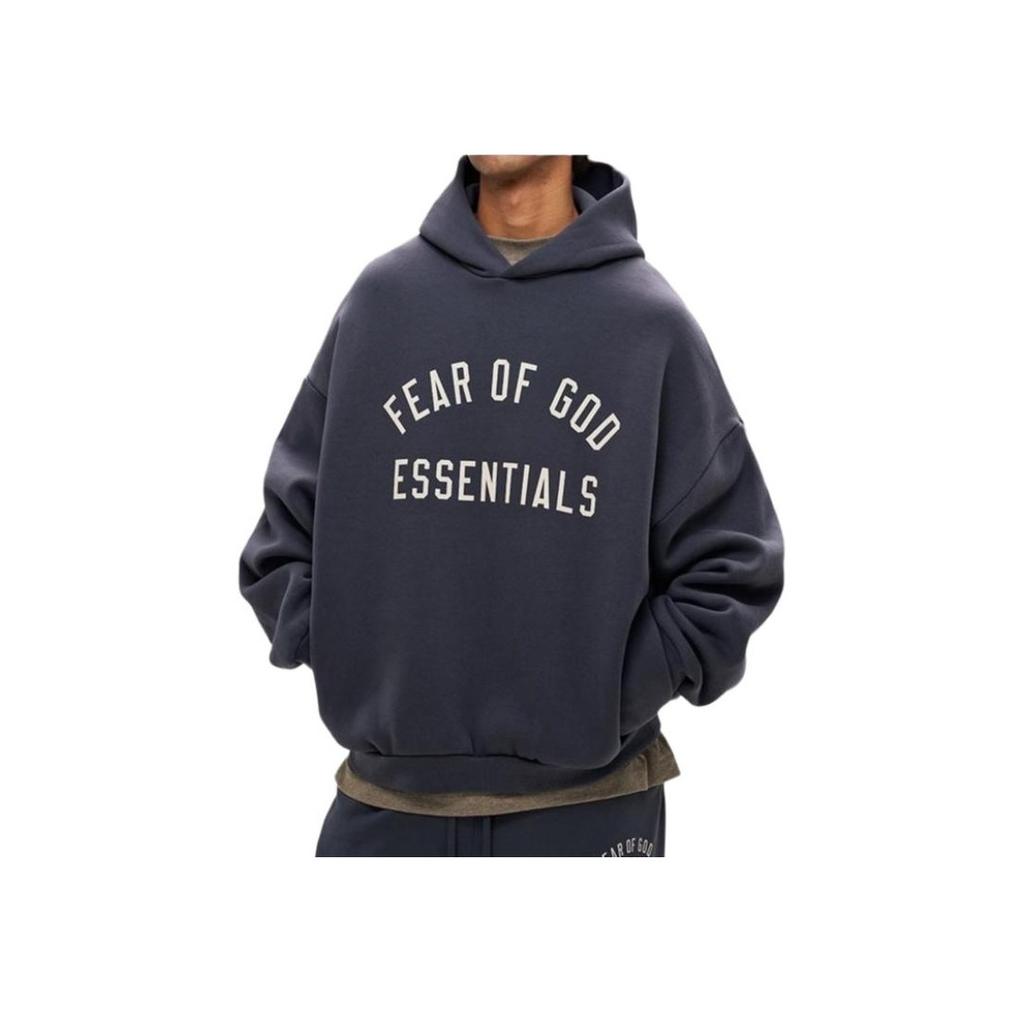 Fear of God Essentials Флисовая толстовка Морской Унисекс Топы Синий 192HO246254F