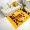 Naruto Character Customizable Name Floor Mat Design for Decorate room Dining Room Living Rooms Outdoor Antislip Carpet Anime Office Decor