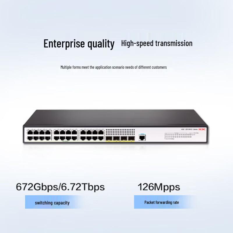 H3C S5130V2-28P-LI Layer 3 Managed Gigabit Switch
