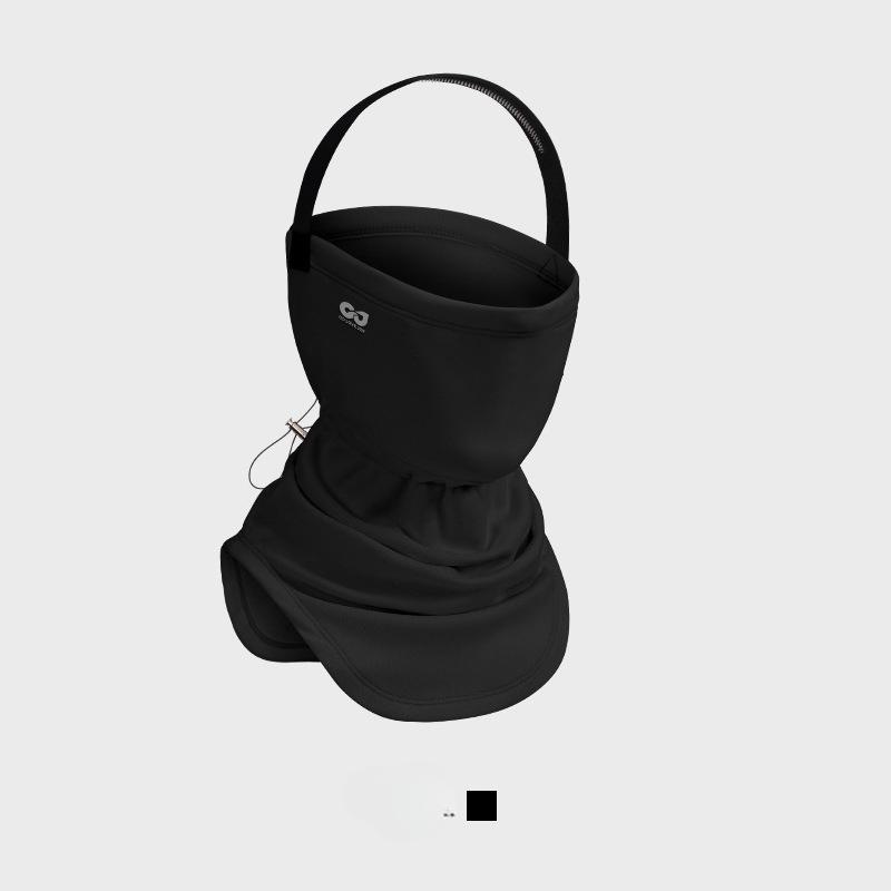 Winter ski masks for men and women to keep warm, thickened and velvet neck protection, outdoor windproof and cold-proof masks, cycling face protection