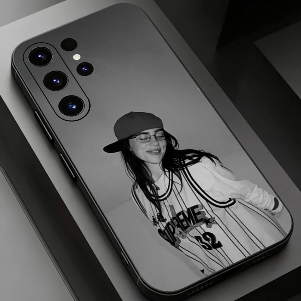 Чехол для телефона B-Billie E-Eilish для Samsung Galaxy S26,25,24,23,22,21,20Plus Ultra