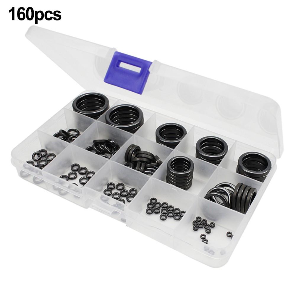 160pcs Guide Rings Ceramic DIY Fish Rod Repair Kit