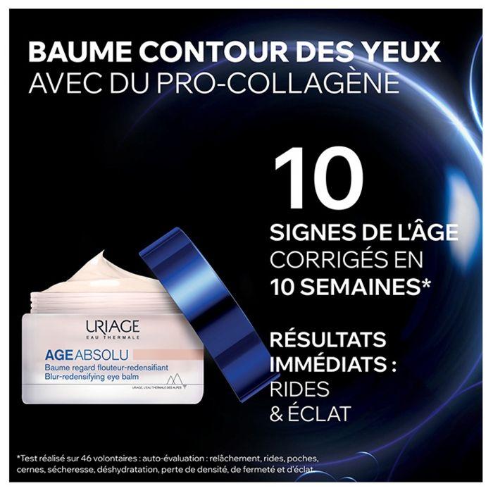 Uriage Age Absolu Baume Regard Flouteur et Redensifiant 15 ML