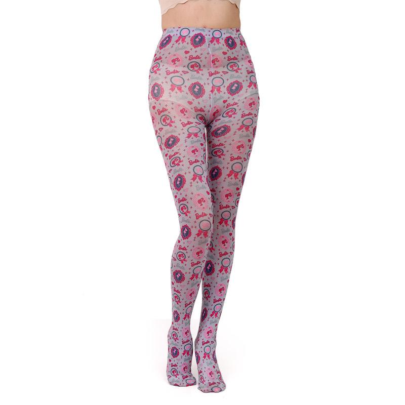 Весенне-летние тонкие колготки с цветочным принтом, универсальные чулки с узором «бабочки», женские колготки, чулочные изделия, устойчивые к зацепкам