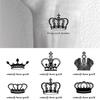 Body Art Waterproof Temporary Tattoos For Men And Women Fashion 3D Crown Design Small Tattoo Sticker