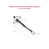 EDP1663-1 2 Pieces Front Door Hinge Brake Stop Check Assy Limiter Strap for Citroen C3 MK4 e-C3 2024-On Fiat Grande Panda 9846733780