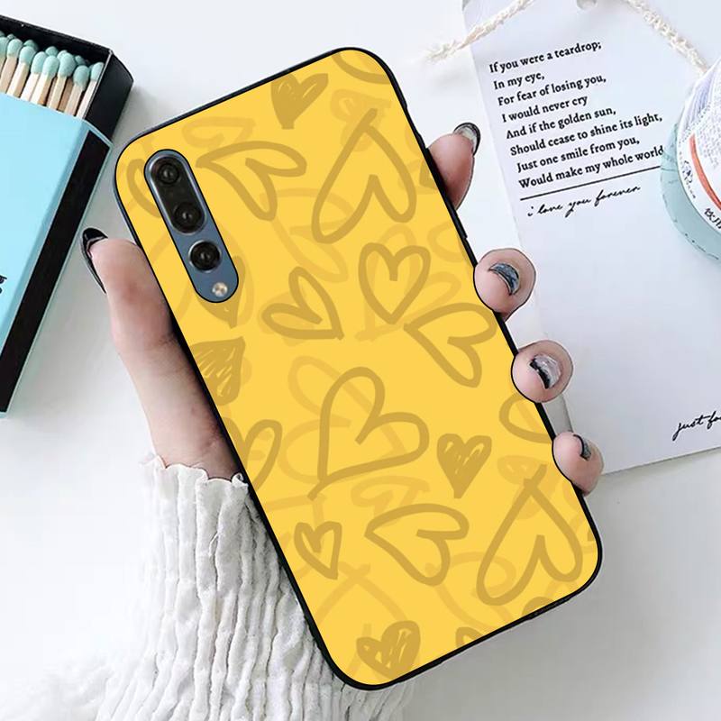 INS Fashion Sweet Love Heart чехол для телефона Huawei P30 40 20 10 8 9 lite pro plus Psmart2019