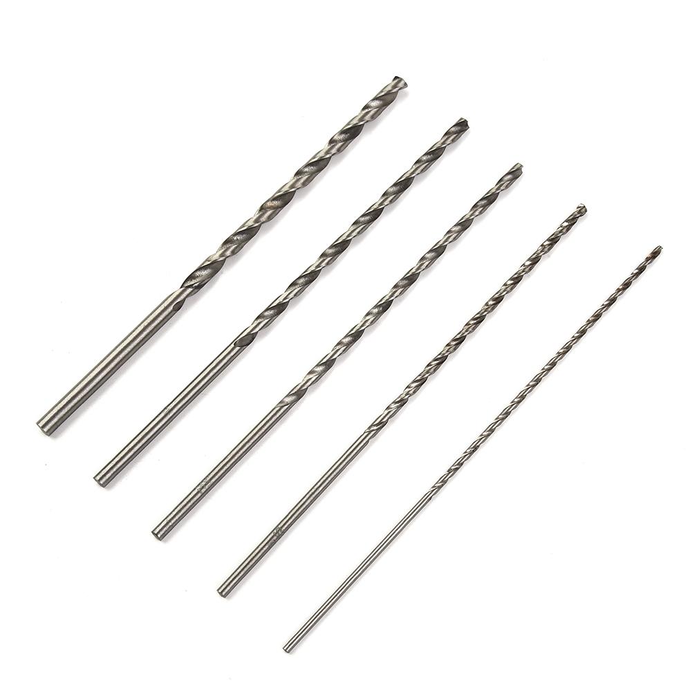 Drill Bit Silver 2mm 3mm 3.5mm 4mm 5mm 2/3/3.5/4/5mm Replace High Speed Steel