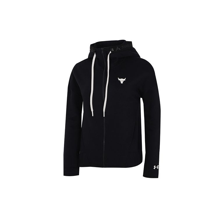 Under Armour Худи с флисом Project Rock Женское Черное 1356958-001