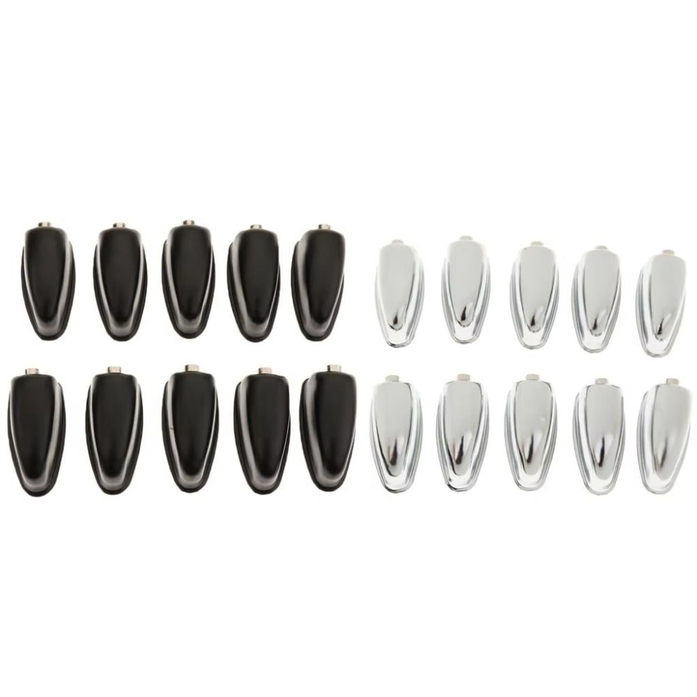 Silver/Black Drum Lugs Iron Material Snare Drum Lugs Drum Claw Hooks Musical Instruments