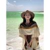 Bohemian Ethnic Style Cape Women Yunnan Tourism Summer Sunscreen Cloak Decoration Retro Cloak Ancient Style Tassels