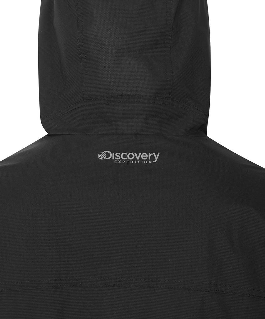 Мужская функциональная тканая тренировочная куртка с капюшоном Discovery Expedition 2L (черный)