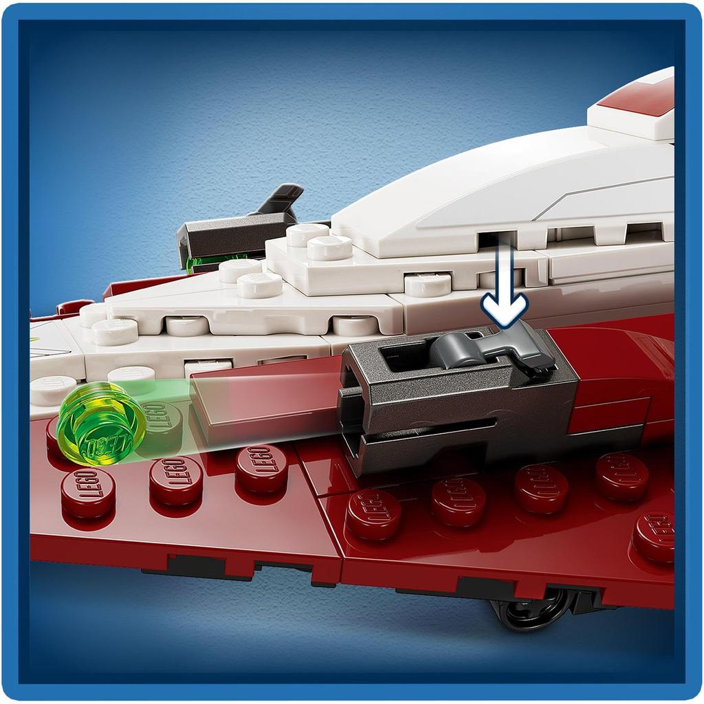 LEGO Star Wars Jedi Starfighter 75333 Игрушечный блок Present Space Boy Мальчики от 7 лет и старше Оби-Ван Кеноби (TM)