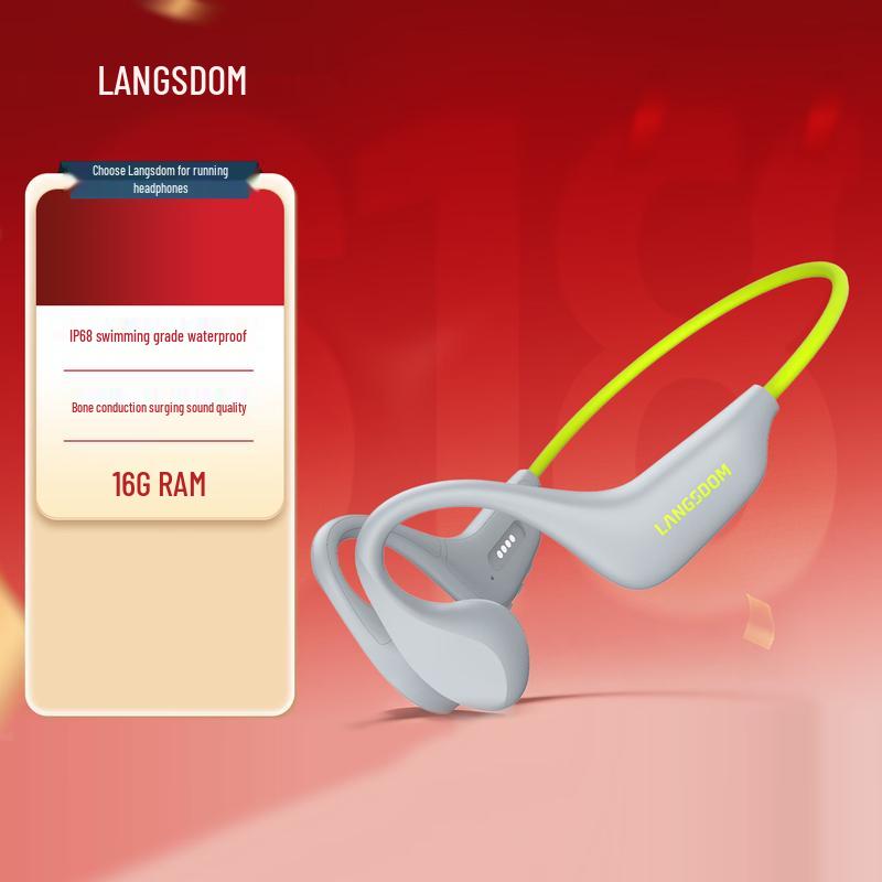 Спортивные наушники Lanteson BE20 с костной проводимостью, водонепроницаемые IPX8