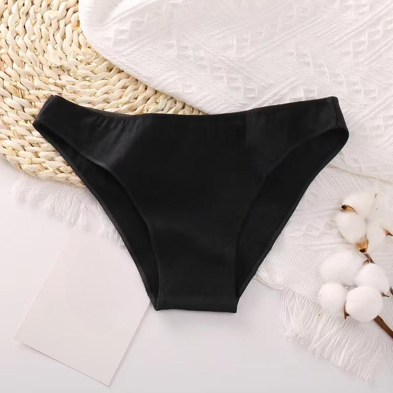 Women Cotton Panties Lingerie Sexy Female Underwear Girls Underpants Briefs Knickers 7 Solid Colors M-XXL Plus Size