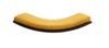 Wooden Cat Shelf Arc 60cm Mustard