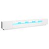 Vidaxl Szafka Pod Tv Z Oświetleniem Led, Biała, 300X35X40 Cm