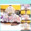 Adorable Cute Bunny Plush Keychain Soft Toy Charming Rabbit Bag Accessory