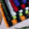 50x160см 3см Коротковорсовая ткань, Полосатая плюшевая ткань, Искусственный мех для витрин, Игрушки для фотосессий, Поделки для рукоделия