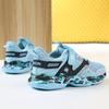 28-40 Детские Большие Размеры Модные Толстые Подошвы Fly Woven Камуфляжные Кроссовки Для Бега Спортивная и Повседневная Обувь