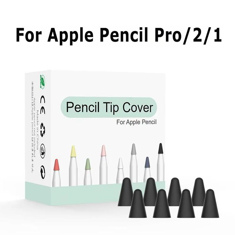 8 шт. Сменные силиконовые колпачки для наконечника Apple Pencil 2 1, чехол-рукав для Apple Pencil 1-го и 2-го поколений, чехлы для наконечника стилуса