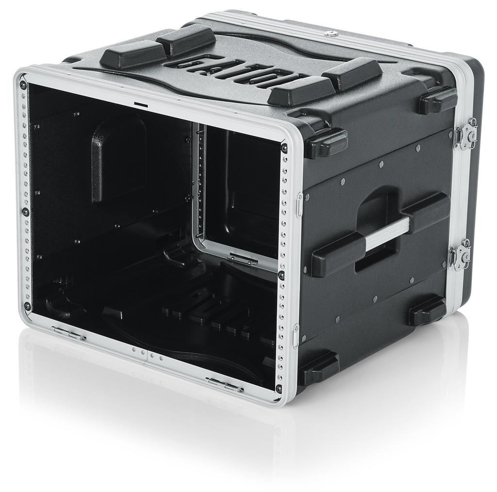 GATOR Кейс-рэк Gator Легкий PE Стандартная литая серия Размер 8U/Стандарт GR-8L (Винты/шайбы включены) [ ]