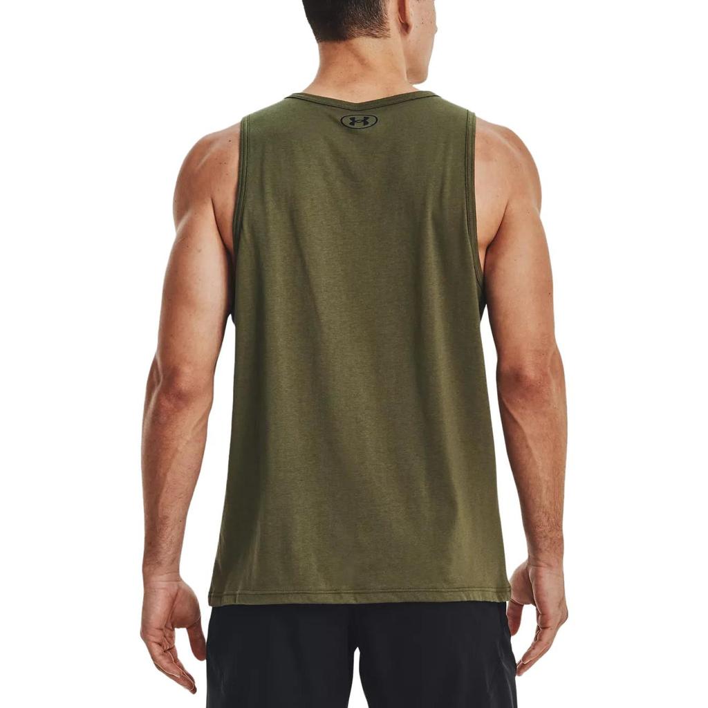 Under Armour Sportstyle Logo Tank 'Olive Green' Men's 1329589-390