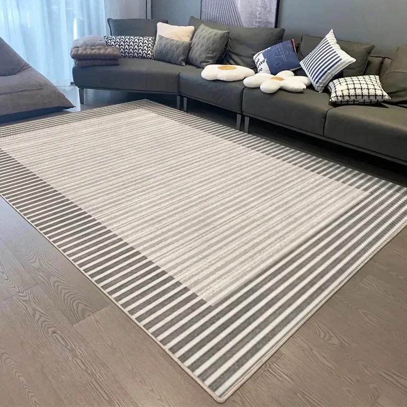 Скандинавский ковер для гостиной, простой и утолщенный диван, журнальный столик, ковер, прикроватные коврики для домашней спальни, домашний декор, автомобиль