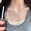 Точечное ожерелье-бант женское летнее новое цепочка на ключицу высококачественное нишевое
