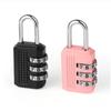 Mini Number Lock 3 Digit Zinc Zinc Alloy Padlock Portable Password Lock  Trolley Case