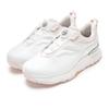 Fila GF Velocity Sport Минималистичные слипоны Прочные низкие гольф-кроссовки Женские кроссовки Ярко-белые Водяная роза-розовый A12W431702FBR