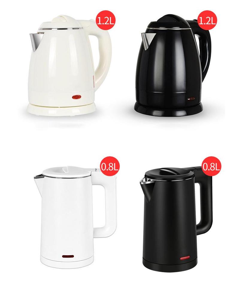 Электрический чайник с защитой от ожогов, пищевой класс 304, безопасен для использования дома и в гостиницах