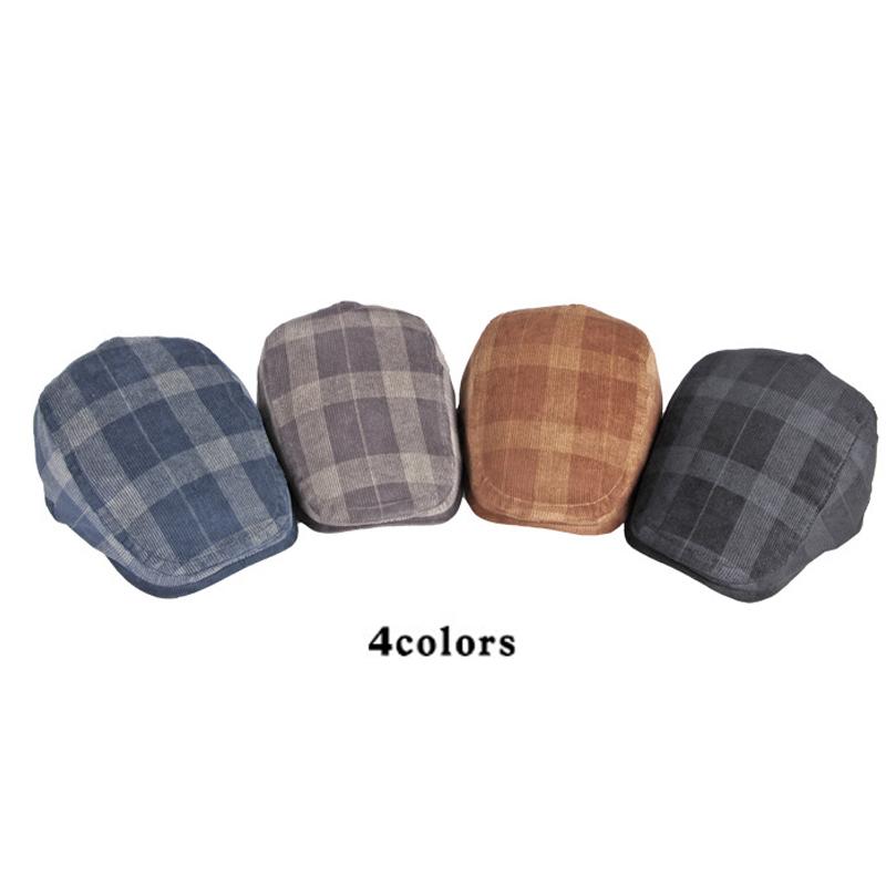 Весенне-осенний берет, мужские британские винтажные вельветовые плоские кепки, кепки газетчика для мужчин, шляпы художников в стиле Гэтсби, Gorro Hombre Boina