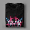Хлопковая футболка Mindless Self Indulgence 100% для мужчин Летняя Уличная одежда Футболки С круглым вырезом Модные Крутые Футболки Свободный крой