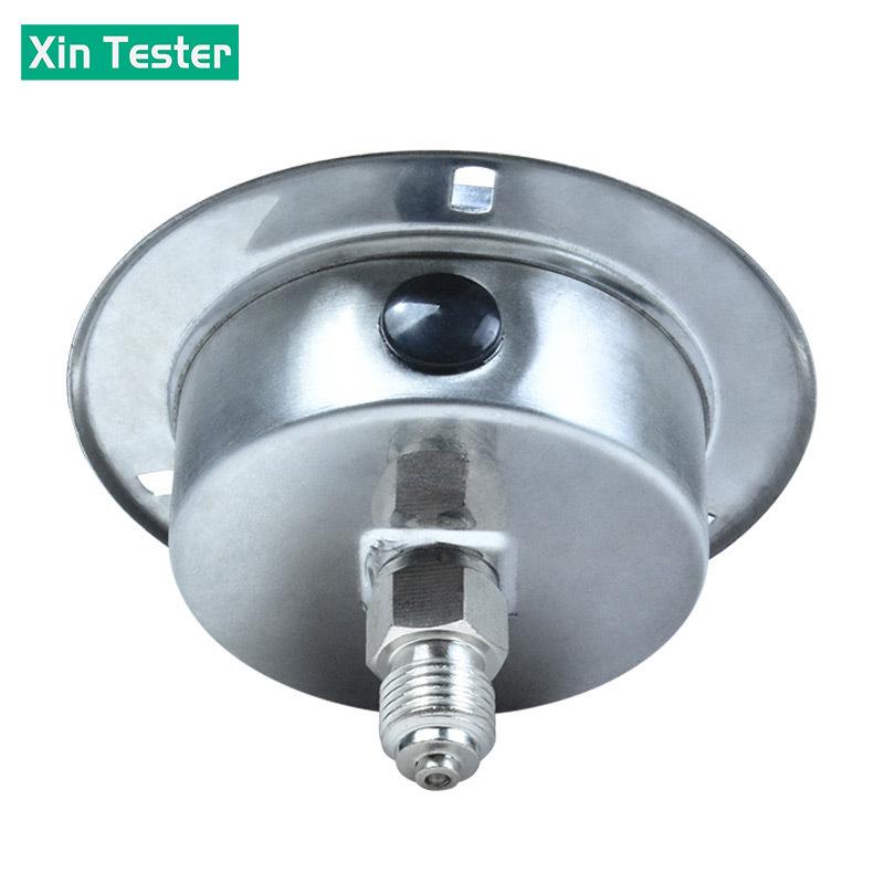 Xin Tester Anti-vibration Pressure Gauge glycerin Thread G1/4 0-60Mpa Stainless Steel Air Oil Water Hydraulic Gauge YN60ZT