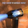 Мощный портативный турбовентилятор, воздуходувка для автомобиля и двора с бесщеточным двигателем 53