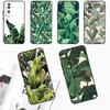 Banana Leaf Case For Honor 90 Lite 70 50 Magic 6 Pro 5 Lite X6 X7 X8 X9 X6a X7a X8a X9a X9b X8b Cover