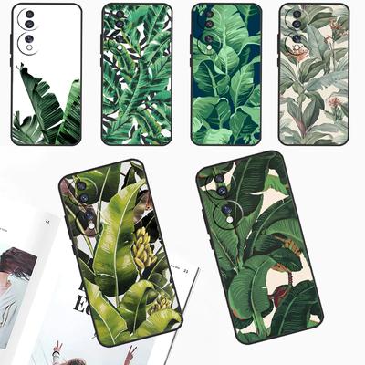 Чехол Banana Leaf для Honor 90 Lite 70 50 Magic 6 Pro 5 Lite X6 X7 X8 X9 X6a X7a X8a X9a X9b X8b Чехол